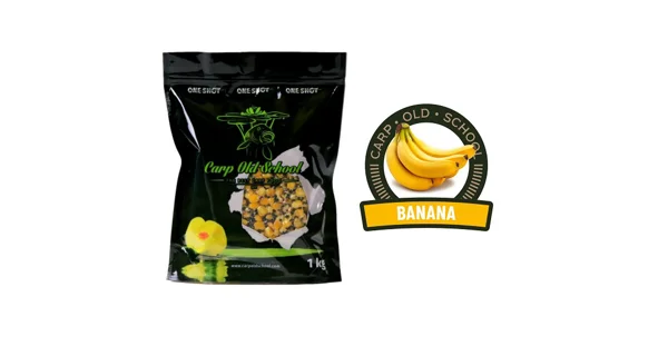 CARP OLD SCHOOL - Partikl Mix 1 kg Banana