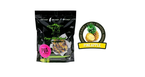 CARP OLD SCHOOL - Partikl Rainbow mix PVA Friendly 1 kg Pineapple