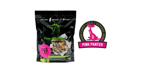 CARP OLD SCHOOL - Partikl Rainbow mix PVA Friendly 1 kg Pink Panter