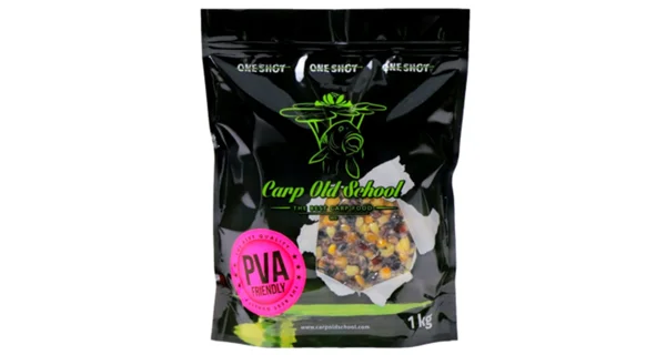 CARP OLD SCHOOL - Partikl Rainbow mix PVA Friendly 1 kg Squid