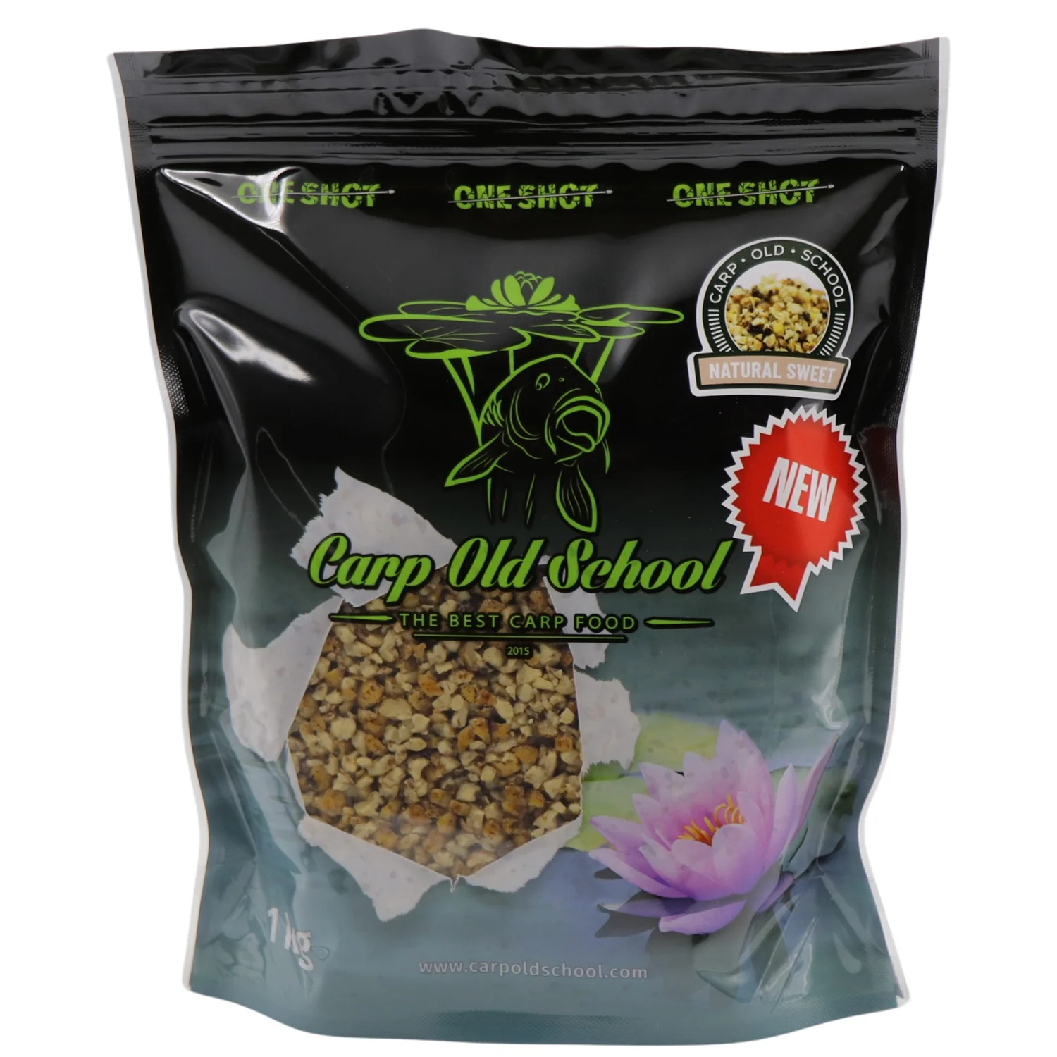CARP OLD SCHOOL - Tygří ořech Crushed Tiger 1 kg Natural Sweet