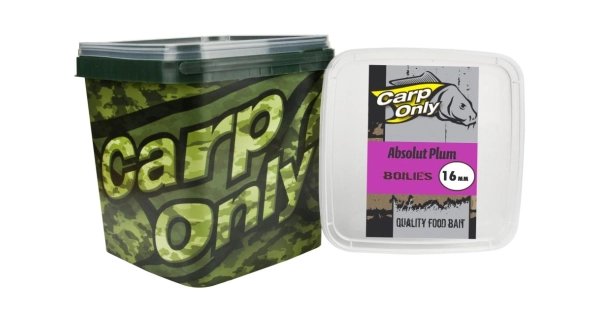 CARP-ONLY - Boilie Absolut Plum 3 kg 16 mm