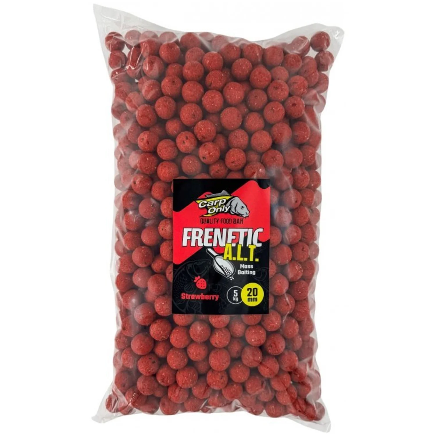 Carp-Only CARP-ONLY - Boilie Frenetic A.L.T. Strawberry 5 kg 20 mm