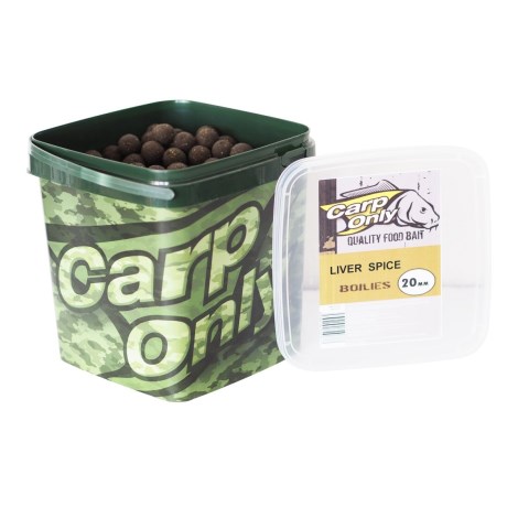 CARP-ONLY - Boilie Liver Spice 3 kg 20 mm