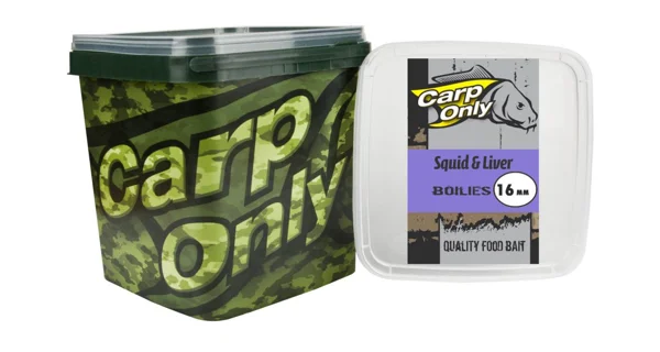 CARP-ONLY - Boilie Squid & Liver 3 kg 16 mm