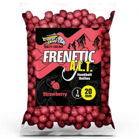 CARP-ONLY - Boilies Hookbait Frenetic A.L.T. 16 mm 1 kg Strawberry