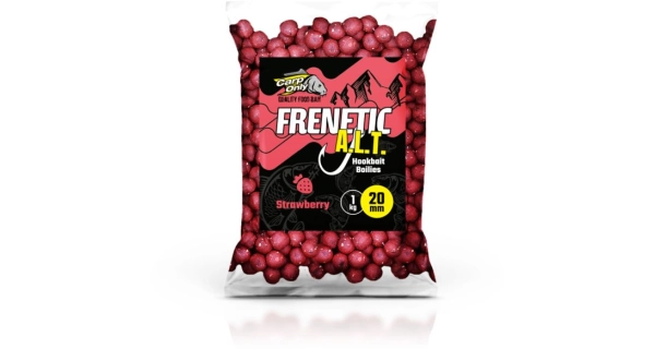 CARP-ONLY - Boilies Hookbait Frenetic A.L.T. 24 mm 1 kg Strawberry