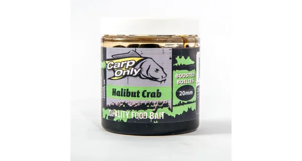 CARP-ONLY - Dipované boilies 250 ml 16 mm Halibut & Crab