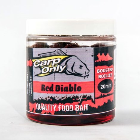 CARP-ONLY - Dipované boilies 250 ml 20 mm Red Diablo