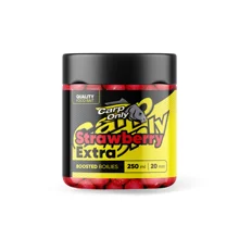 CARP-ONLY - Dipované boilies 250 ml 20 mm Strawberry Extra