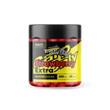 CARP-ONLY - Dipované boilies 250 ml 20 mm Strawberry Extra
