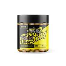 CARP-ONLY - Dipované boilies Squid & Liver 20 mm 250 ml