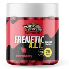 CARP-ONLY - Dipovaný boilies Frenetic A.L.T. Jahoda 20 mm 250 ml