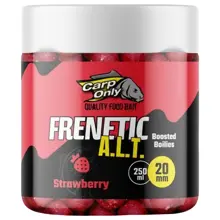 CARP-ONLY - Dipovaný boilies Frenetic A.L.T. Jahoda 24 mm 250 ml
