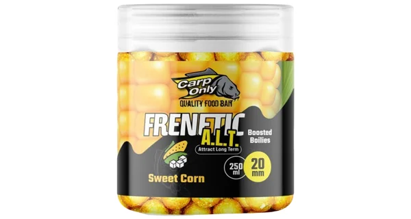 CARP-ONLY - Dipovaný boilies Frenetic A.L.T. Sweet Corn 250 ml 24 mm
