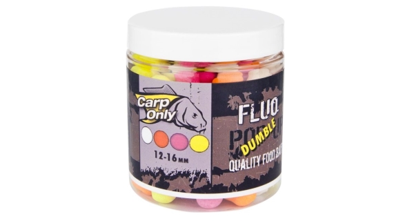 CARP-ONLY - Plovoucí boilie Fluo mix 4 barev 80 g 12 / 16 / 20 mm
