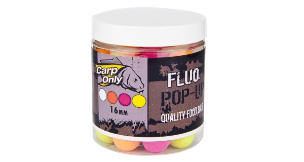 CARP-ONLY - Plovoucí boilie Fluo mix 4 barev 80 g 16 mm