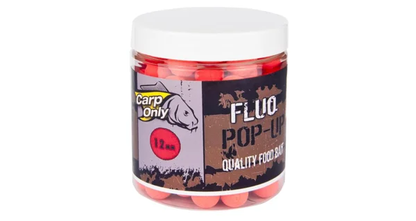 CARP-ONLY - Plovoucí boilie Fluo Red 80 g 12 mm