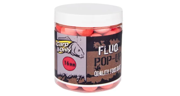 CARP-ONLY - Plovoucí boilie Fluo Red 80 g 16 mm