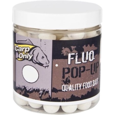 CARP-ONLY - Plovoucí boilie Fluo White 80 g 16 mm