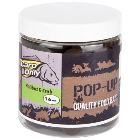 CARP-ONLY - Plovoucí boilie Halibut & Crab 20 mm 80 g