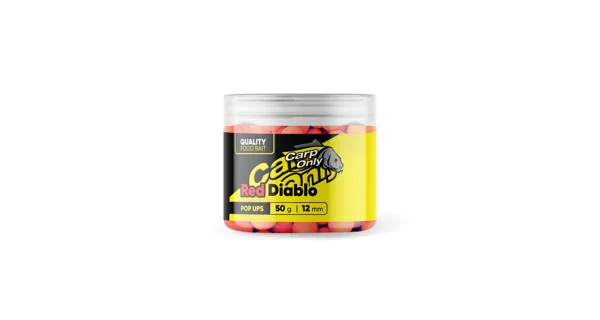 CARP-ONLY - Plovoucí boilie Red Diablo 80 g 12 mm