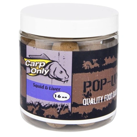 CARP-ONLY - Plovoucí boilie Squid & Liver 80 g 12 mm