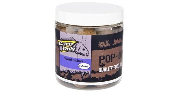 CARP-ONLY - Plovoucí boilie Squid & Liver 80 g 16 mm
