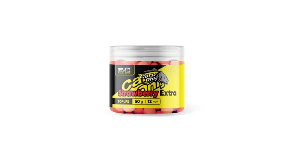 CARP-ONLY - Plovoucí boilie Strawberry Extra 80 g 16 mm