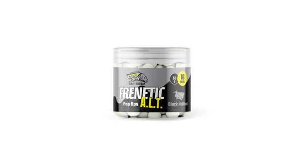 CARP-ONLY - Plovoucí Boilies Frenetic A.L.T. Hi-Visual Pop Ups Black Halibut 50 g 16 mm
