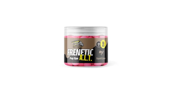 CARP-ONLY - Plovoucí Boilies Frenetic A.L.T. Hi-Visual Pop Ups Squid Liver 50 g 16 mm