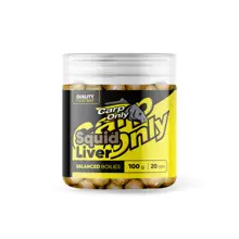 CARP-ONLY - Vyvážené Boilies Balanced Squid Liver 20 mm 100 g