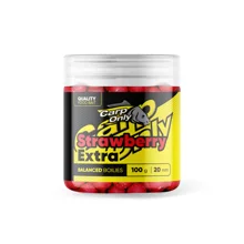 CARP-ONLY - Vyvážené Boilies Carp Only Balanced Strawberry Extra 20 mm 100 g