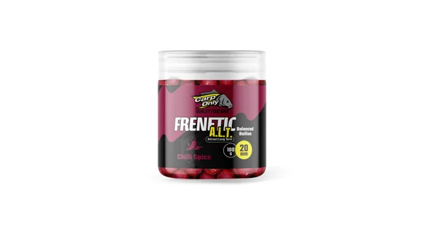 CARP-ONLY - Vyvážené Boilies Frenetic A.L.T. Balanced Chilli Spice 24 mm 100 g