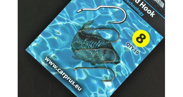 CARP ´R´ US - Háček Cranked Hook ATS 10 ks vel. 4