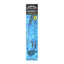 CARP ´R´ US - Návazec Ready Rig Strip-X Mat Brown 25 lb Continental 6, 2 ks