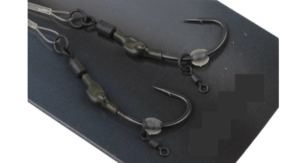 CARP ´R´ US - Návazec Ready Ronnie Rig Centurion vel. 8 15 lb 16,5 cm 2 ks