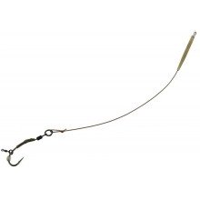 CARP ´R´ US - Návazec Ready Ronnie Rig Strip-X Mat Brown 25 lb Predator vel. 6 2 ks