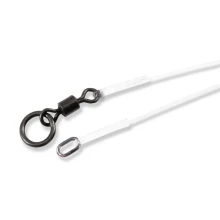 CARP ´R´ US - Návazec Super Stiff Link Oval Ring & Ring Swivel 9,5 cm 90 lb 2 ks