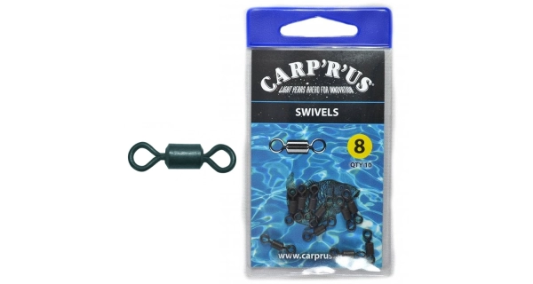 CARP ´R´ US - Obratlík Swivel vel. 8 10 ks