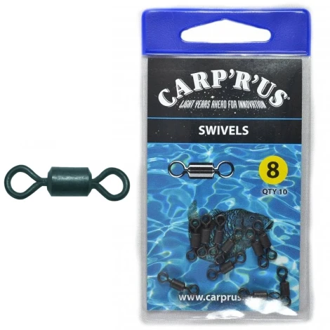 CARP ´R´ US - Obratlík Swivel vel. 8 10 ks