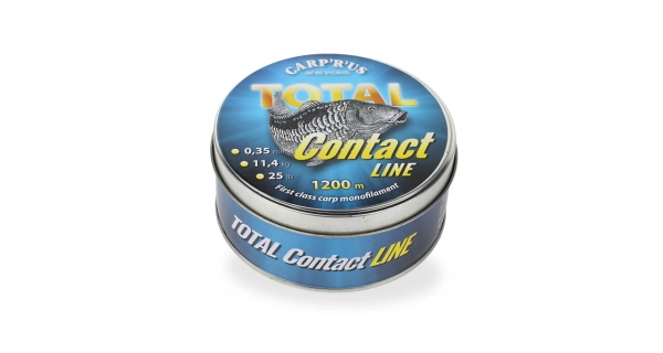 CARP ´R´ US - Vlasec Total Contact Line Yellow 0,35 mm 1200 m 11,4 kg