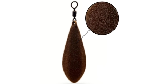 CARPCZ - Slza s obratlíkem dipovací Muddy camouflage micro 120 g 2 ks