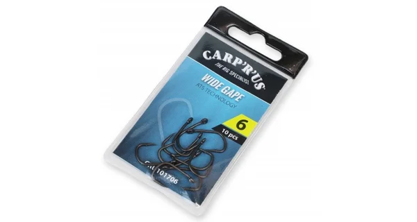 CARP'R'US - Háčky Wide Gape vel. 6 10 ks