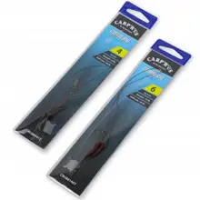 CARP'R'US - Hotový návazec Combi Rig Stifflink Predator vel. 4 9,5 cm 50 lb 2 ks