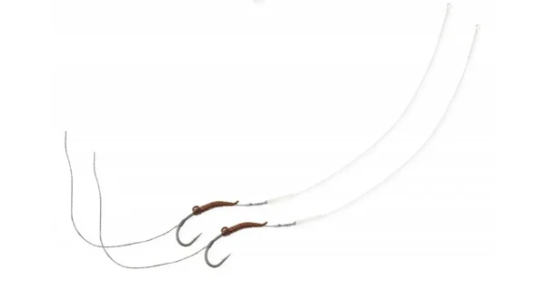 CARP'R'US - Hotový návazec Combi Rig Stifflink Predator vel. 4 9,5 cm 50 lb 2 ks
