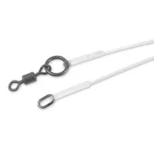 CARP'R'US - Návazec 360° Stiff Link Oval Ring & 360° Swivel 16,5 cm 50 lb 2 ks