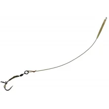CARP'R'US - Návazec Ready Ronnie Rig Strip-X Mat Brown 25 lb Predator vel. 4 2 ks