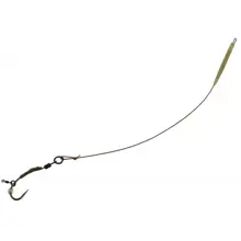 CARP'R'US - Návazec Ready Ronnie Rig Strip-X Mat Brown 25 lb Predator vel. 6 2 ks