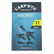 CARP'R'US - Obratlíky s kroužkem Swivel Ring vel. 11 8 ks